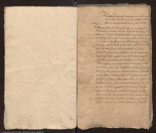 Fürstliche Privatschreiben an den Domdechanten von Oppen