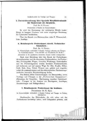 7. Metallurgische Probierkunst für Geübtere