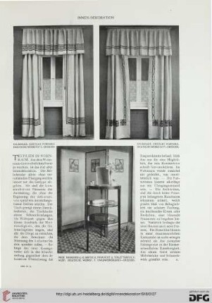 Textilien im Wohnraum