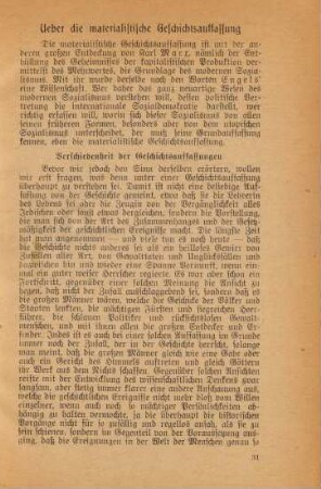 Ueber die materialistische Geschichtsauffassung