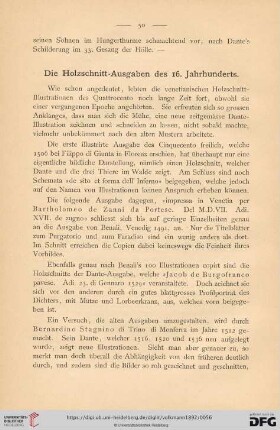 Die Holzschnitt-Ausgaben des 16. Jahrhunderts