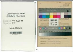 Entnazifizierung Hedwig Merz , geb. 29.01.1914 (Musiklehrerin)