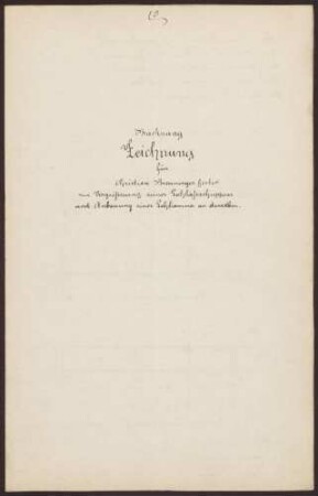 Breuninger, Christian, Gerber Trockenschuppenanbau und Anbau einer Lohkammer