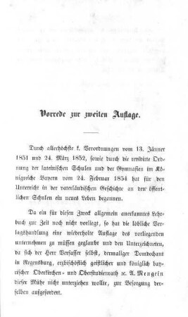 Vorrede zur zweiten Auflage