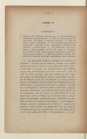 Lección 11. Comercio