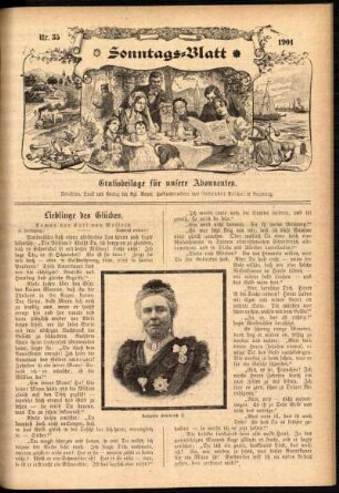 Ausgabe vom Sonntag, den 01. September 1901.