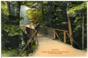 Rochlitz. Promenadenweg, Mordgrundbrücke