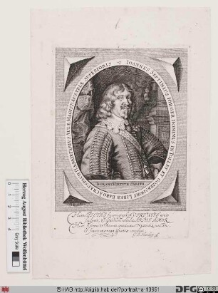 Bildnis Johann Septimius Jörger von Tollet (1659 Reichsgraf)