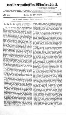 No 34, 26. August 1837