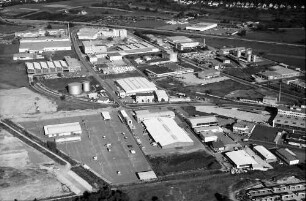 Freiburg: Industriegebiet, von Süden