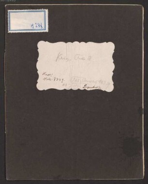 Nachlass von Max Scheler (1874-1928) – BSB Ana 315. B.1.288, Max Scheler (1874-1928) Nachlass: Krieg und Frieden III: Fortsetzung von Ana 315.B.I.287 - BSB Ana 315.B.I.288