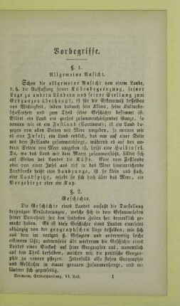 Vorbegriffe