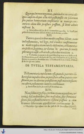 De Tutela Testamentaria.