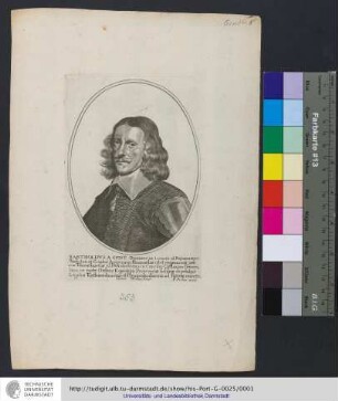 Bartholdvs A Gent, Dominus in Loenen et Meynerswye Præfectus et Curator Aggerum Boumeliæ ... / P. Aubry excudit