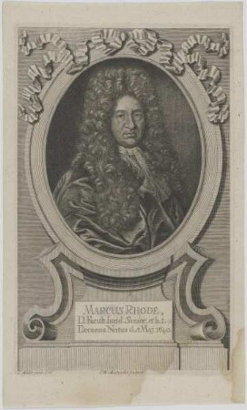 Bildnis des Marcus Rhode