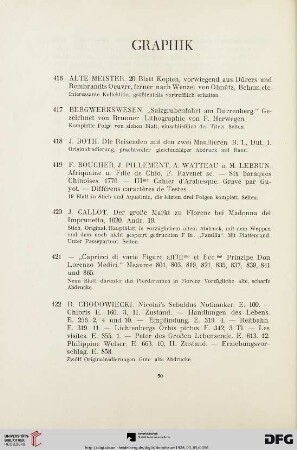 Graphik (Nr.416-449)