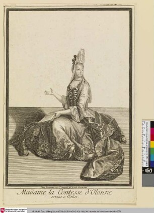 Madame la Comtesse d'Olonne
