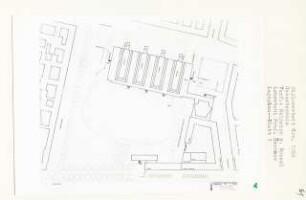 Gesamtschule, Berlin-Kreuzberg (Diplomarbeit bei Bernhard Hermkes): Lageplan 1:500