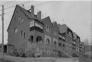 Baumwollspinnerei, Reihenhäuser, Flöha, 1994