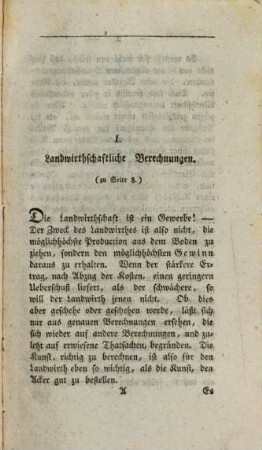 Einleitung zur Kenntniß der englischen Landwirthschaft und ihrer neueren practischen und theoretischen Fortschritte in Rücksicht auf Vervollkommnung teutscher Landwirthschaft : für denkende Landwirthe und Cameralisten, 2,2. Nachträge zu den ersten Capiteln des ersten Bandes enthaltend