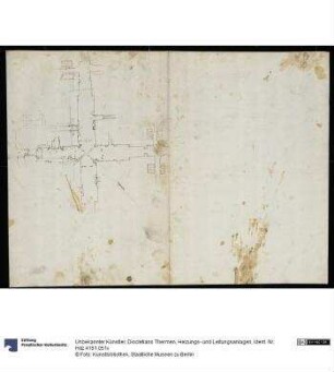 Diocletians Thermen, Heizungs- und Leitungsanlagen