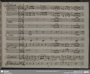 Cavatina: Care ad ogn'alma amante