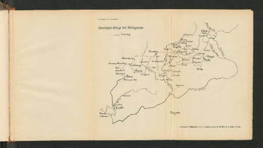 Übersichts-SKizze des Reisegebiets