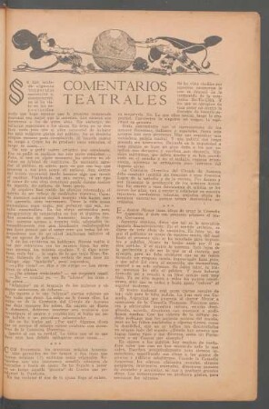 Comentarios teatrales