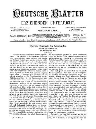 Über die Phantasie des Schulkindes, zugleich eine Aufsatzstudie : (Fortsetzung)