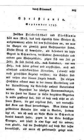 Christiania. (Sept. 1797.)