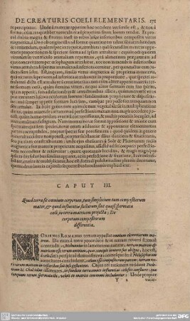 Caput III. Quod terra sit omnium corporum, tum simplicium tum compositorum mater et quod...
