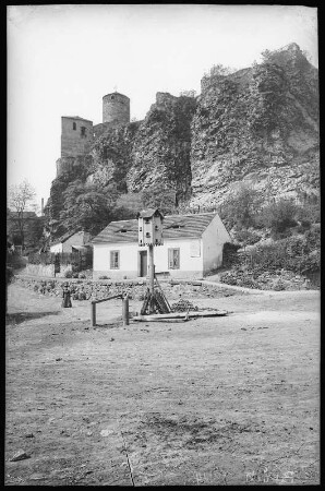 Aussig. Schreckenstein (Ersterwähnung 1319, Umbau um 1570)