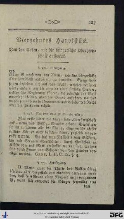 XIV. Hauptstück.