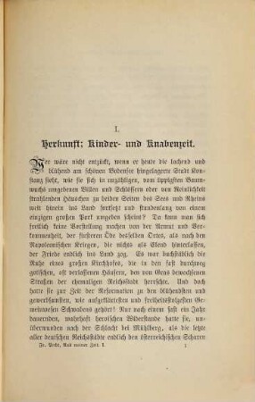 Aus meiner Zeit : Lebenserinnerungen von Friedrich Pecht. Mit einem Bildnis des Verfassers. 1