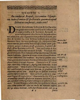 Quaestiones Politicae