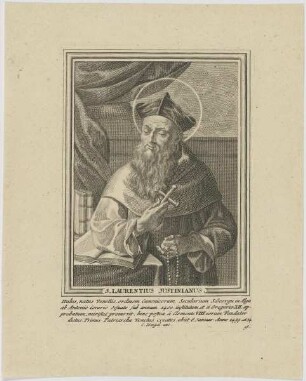 Bildnis des S. Laurentius Justinianus
