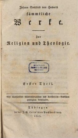 Vom Geist der ebräischen Poesie : eine Anleitung für die Liebhaber derselben und der ältesten Geschichte des menschlichen Geistes. 1, 1782