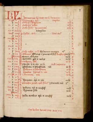 Liturgisches Kalendar