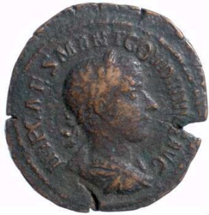 Münze, Sesterz, 238