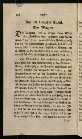306-325, 34. Kap. Der Wagner. - 36. Kap. Der Silberarbeiter.