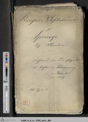 Springe: Visitationsakten