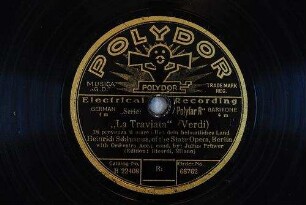 "La Traviata" : Hat dein heimatliches Land : [Arie des Germont aus der Oper "La Traviata"] / Verdi