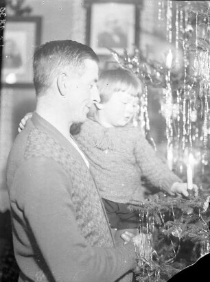 Arthur Krauße mit Sohn Werner