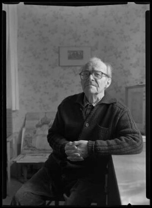 Johannes Lehmann (sorb. Jan Wićaz, 1905-1991), Kleinwelka; sorbischer Architekt, Maler