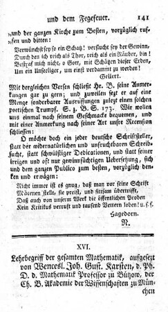 Lehrbegriff der gesamten Mathematik.