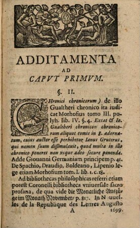 Supplementa ad bibliothecam philosophicam Struvianam