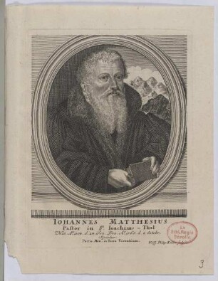 Bildnis des Iohannes Matthesius