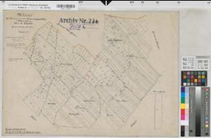 Dinker (Welver), Nateln (Welver), Umlegung Dinker-Nateln, Urkarte 1 Dinker Flur 3,2