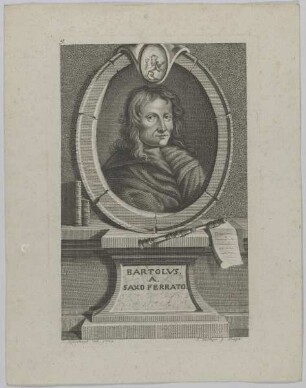 Bildnis des Bartolus de Saxoferrato