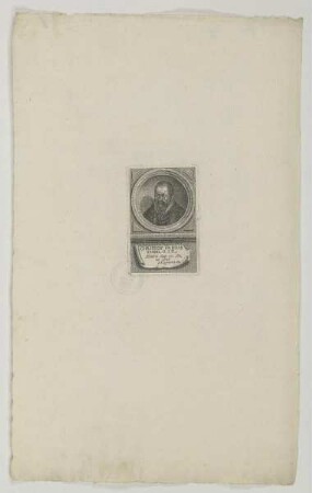 Bildnis des Christof Fabius Gugel